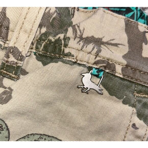 Modern Amusement Mens walk‎ casual shorts 31 Palm camouflage khaki camo - Picture 9 of 9